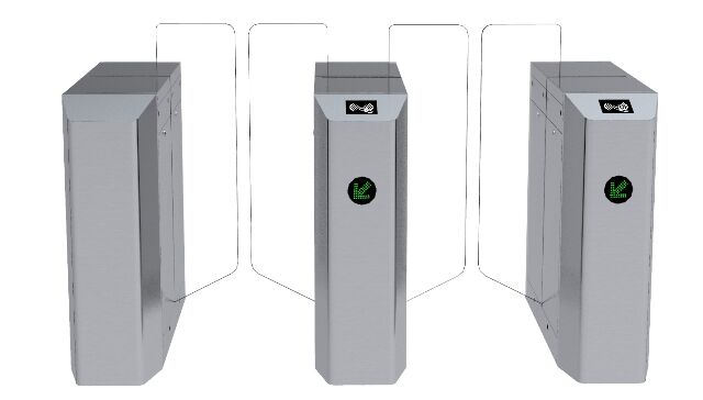 室外箱式圆八角全高平移闸